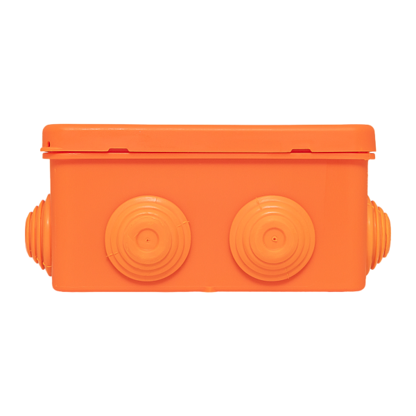 Коробка огнестойкая E45 100x100x50мм с клеммниками 7 полюсов 0,5-10мм2 IP55 HF EKF