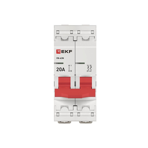 Выключатель нагрузки ВН-63N 2P 20А PROXIMA EKF 
