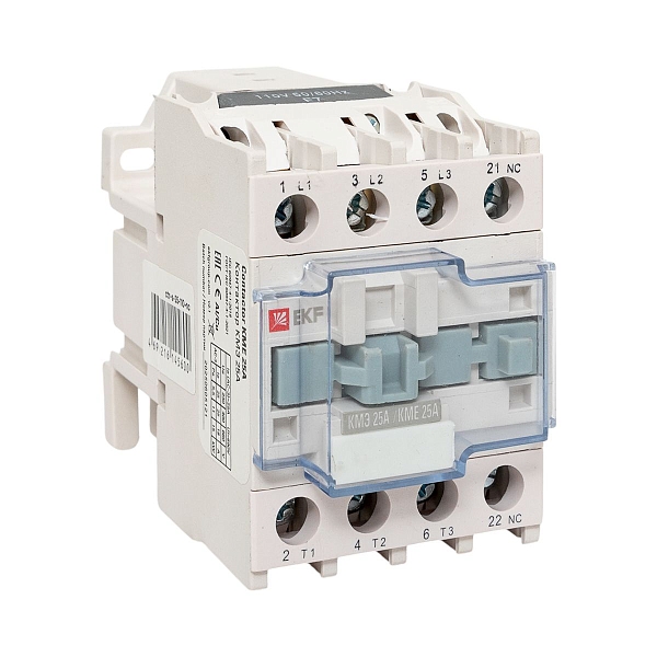 Контактор КМЭ-2 25А 1NO 110В AC EKF