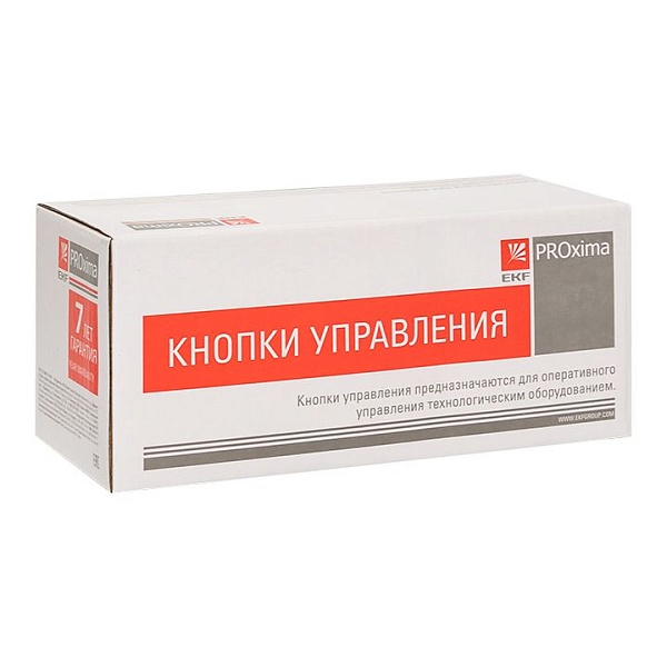 Кнопка SW2C-10D с подсветкой желтая NO EKF PROxima