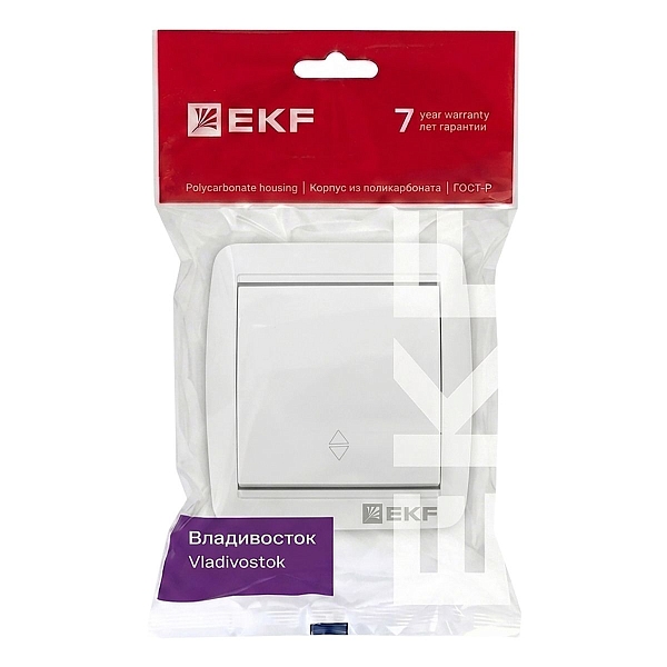 Владивосток Выключатель 1-кл. проходной 10А IP54 EKF