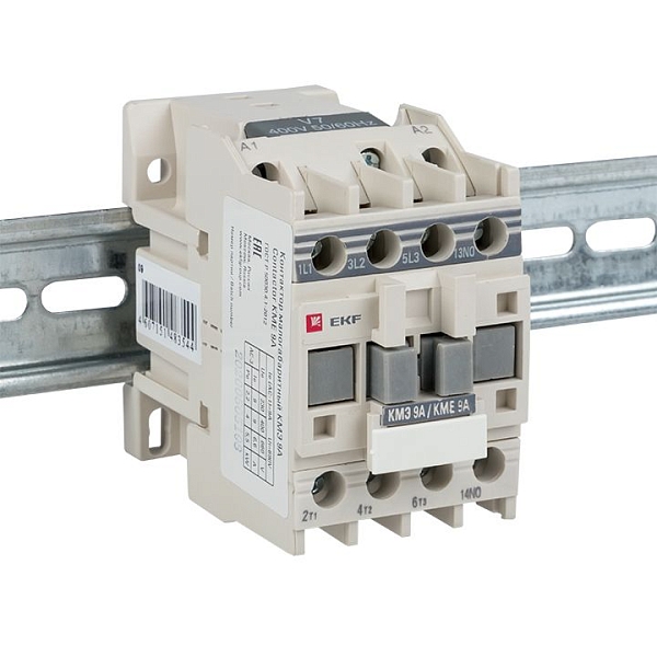 Контактор КМЭ-1 9А 1NO 400В AC EKF
