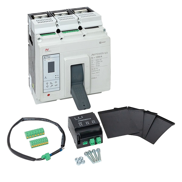 Выключатель автоматический в литом корпусе AV-POWER-5/3 1250А 70кА ETU6.2 EKF