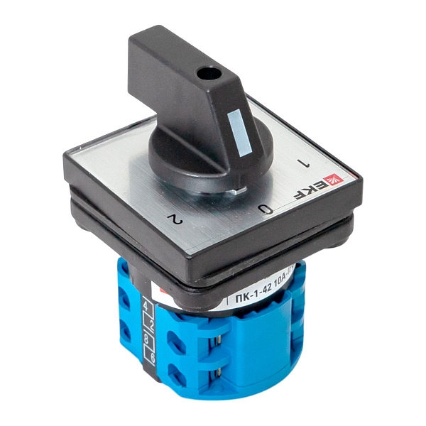 Переключатель кулачковый ПК-1-41 10А 1P «1-0-2» IP65 EKF