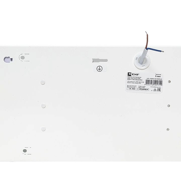 Панель светодиодная ДВО-1005 Опал 36Вт 6500К 1195x180x40 IP40 EKF
