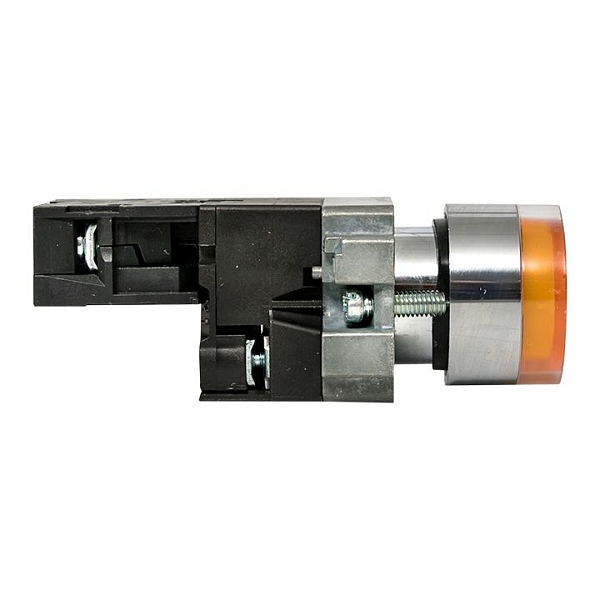 Кнопка BA51 с подсветкой 230В желтая NO IP65 EKF PROxima
