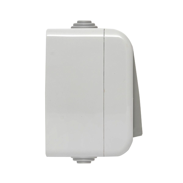 Мурманск Кнопка звонка 1-клавишная 10А IP54 серая EKF