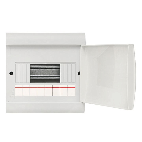 Щит распределительный ЩРН-П-8 "SlimBox" белая дверца IP41 EKF 
