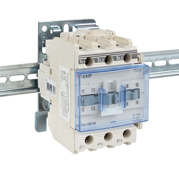 Контактор КМЭ-3 50А 1NO+1NC 110В AC EKF
