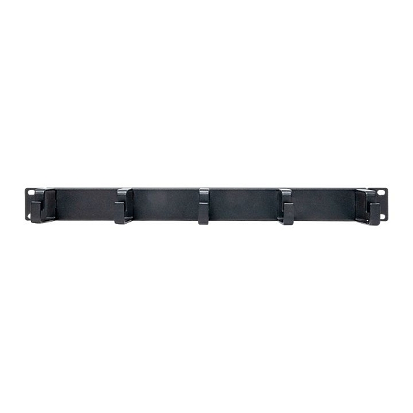Кабельный органайзер TERACOM PRO 1U 5 колец чёрный