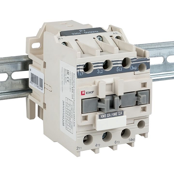 Контактор КМЭ-2 32А 1NO 230В AC EKF