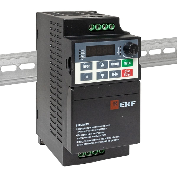 Преобразователь частоты 0,75 кВт 1x230В VECTOR-80 EKF Basic