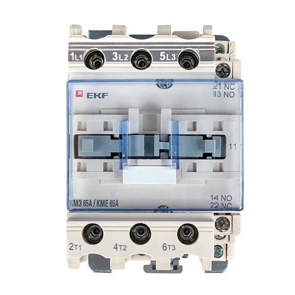 Контактор КМЭ-3 65А 1NO+1NC 230В AC EKF