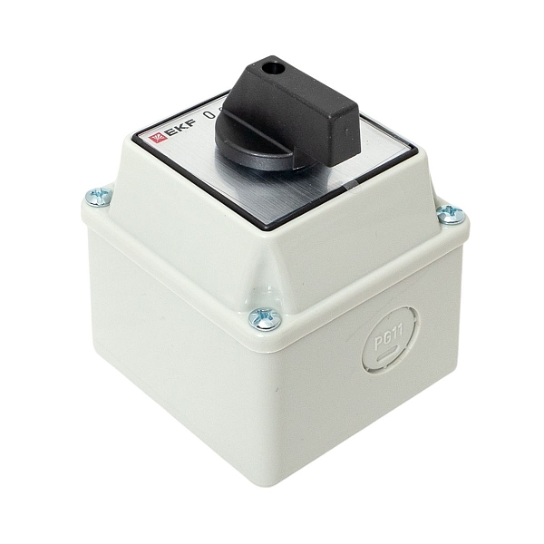 Переключатель кулачковый ПК-3-13 25А 3P "ВКЛ-ВЫКЛ" IP65 EKF PROxima