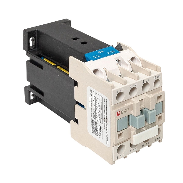 Контактор КМЭп-2 18А 1NO 24В DC EKF