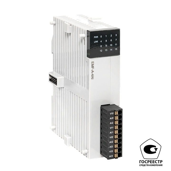 Модуль аналогового ввода EMF 4 PRO-Logic EKF (с поверкой)