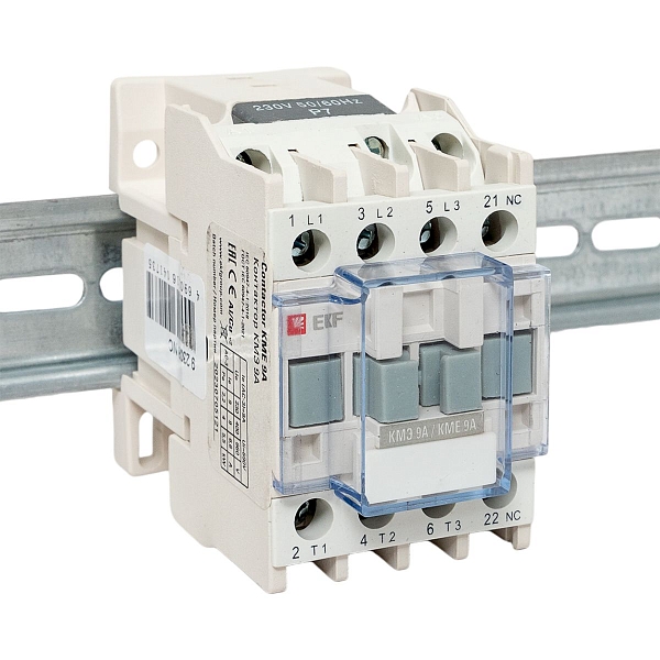 Контактор КМЭ-1 9А 1NC 230В AC EKF