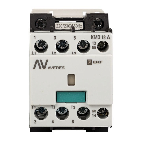Контактор КМЭ 18А 1NO 400В АС EKF AVERES