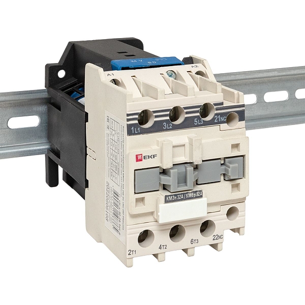 Контактор КМЭп-4 32А 1NC 24В DC EKF