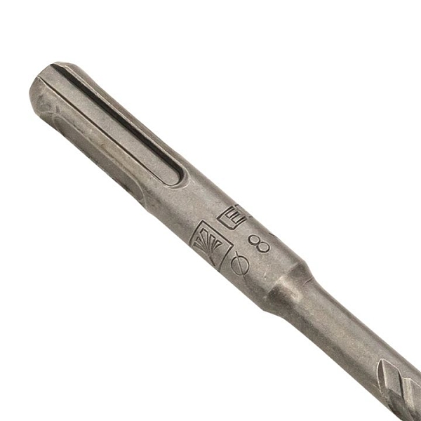 Бур по бетону SDS-plus 8x160 мм (4 резца)(4S спираль) EKF Expert