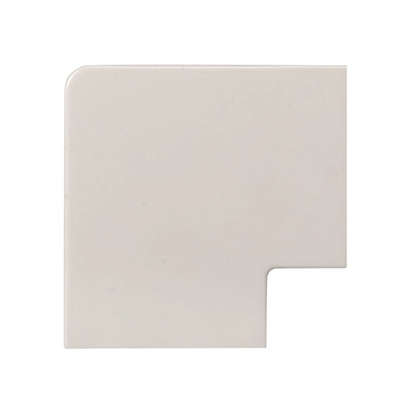 Поворот 90 гр. (40x40) (4 шт) белый EKF-Plast 