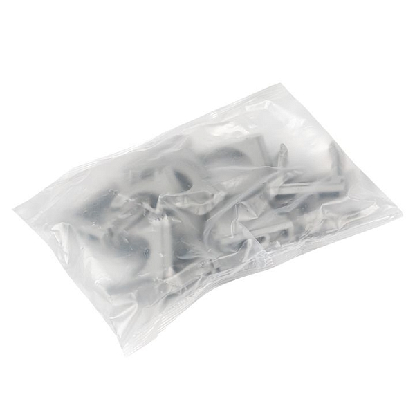 Крепеж-клипса d32 мм (10 шт) серая EKF-Plast