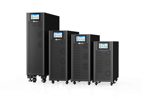 Источник Бесперебойного Питания двойного преобразования E-Power SW900Pro - G5 15кВА/15кВт напольный,3х фазный 3/3,400В, c АКБ 40x12В_9Ач, 7минут