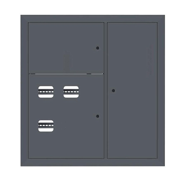 Щит этажный 3 кв. RAL7016 (1000x950x150) EKF PROxima