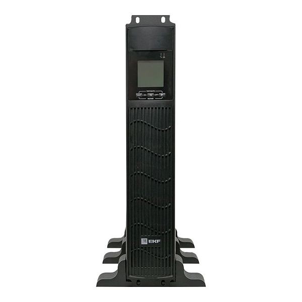 Источник Бесперебойного Питания двойного преобразования E-Power SW900pro-RTB 3000 ВА / 2700 , для монтажа в стойку, c АКБ 8x12В_7 Ач,8 хС13,EPO,RS232, USB, SNMP слот