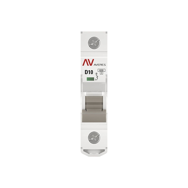 Выключатель автоматический AV-6 1P 10A (D) 6kA EKF AVERES