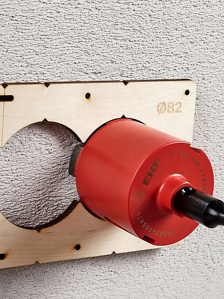 Коронка алмазная DCH-82 Laser M16 SDS-Plus EKF Expert