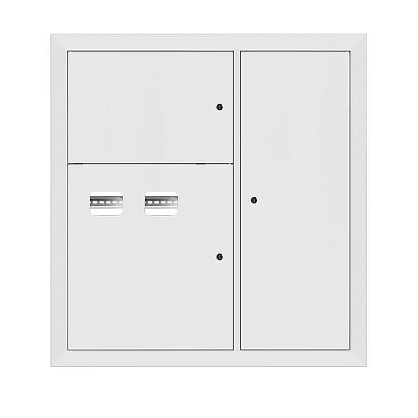 Щит этажный 2 кв. RAL9003 (1000x950x150) EKF PROxima
