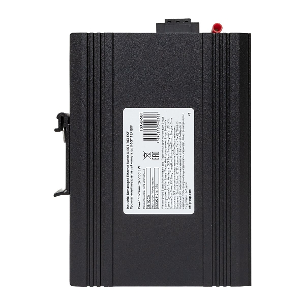 Промышленный неуправляемый коммутатор U-5GT, 5 портов 10/100/1000Base-T(X) RJ45, монтаж на динрейку TSX EKF