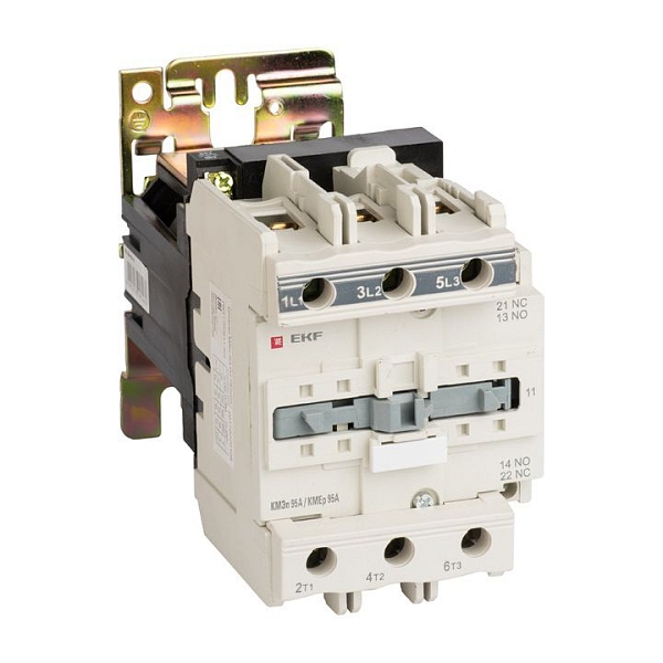 Контактор КМЭп-6 95А 1NO+1NC 220В DC EKF