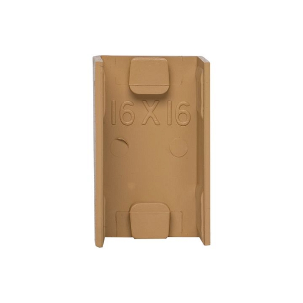 Соединитель (16x16) (4 шт) светлое дерево EKF-Plast 