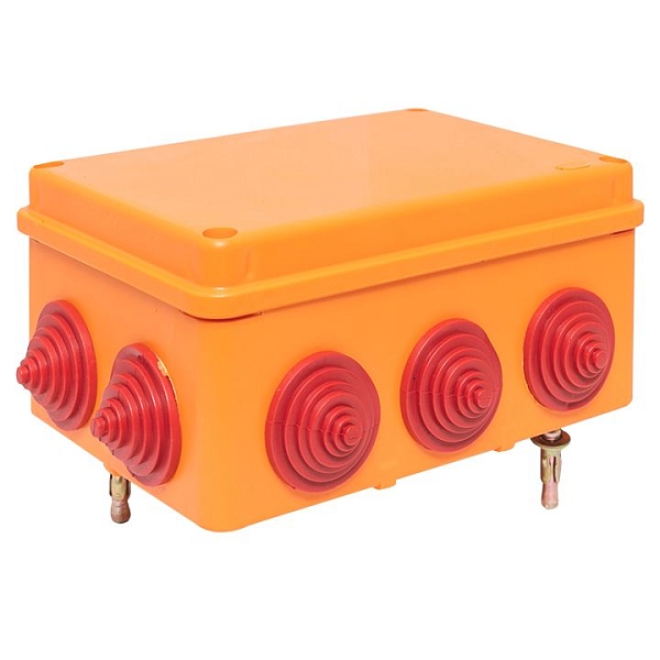 Коробка огнестойкая E90 150x110x70мм, с клеммником 10 полюсов 1,5-6 мм2 IP55 EKF