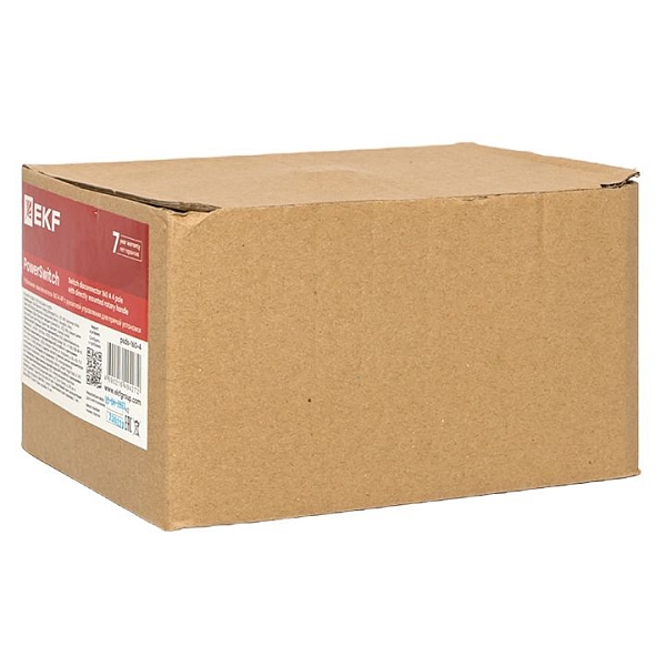 Рубильник-выключатель 160A 4P c рукояткой управления для прямой установки PowerSwitch EKF