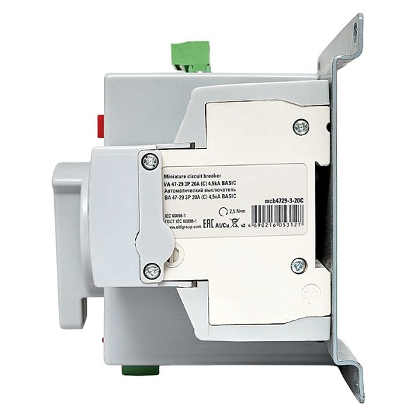 Устройство АВР МCB 20А (C) 3Р 400В EKF PROxima
