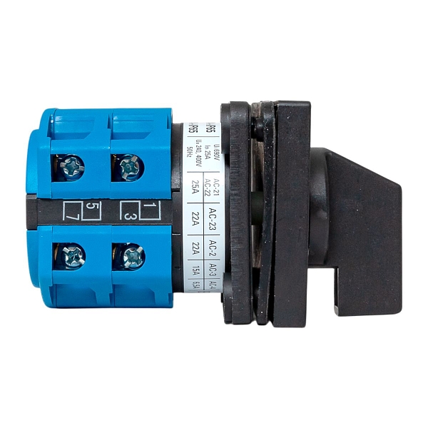 Переключатель кулачковый ПК-1-42 25А 2P «1-0-2» IP65 EKF
