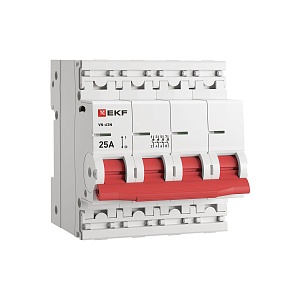 Выключатель нагрузки ВН-63N 4P 25А PROXIMA EKF 
