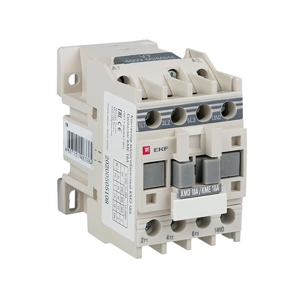 Контактор КМЭ-1 18А 1NO 230В AC EKF