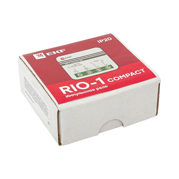 Импульсное реле RIO-1 compact 10А EKF PROxima