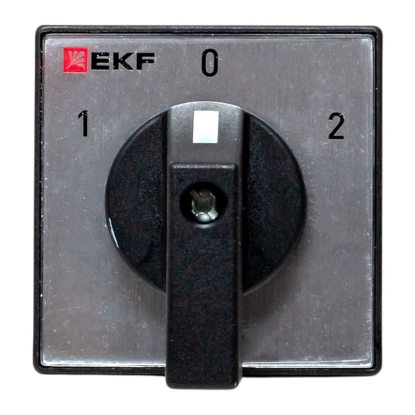 Переключатель кулачковый ПК-1-24 25А 4P «1-0-2» IP65 EKF