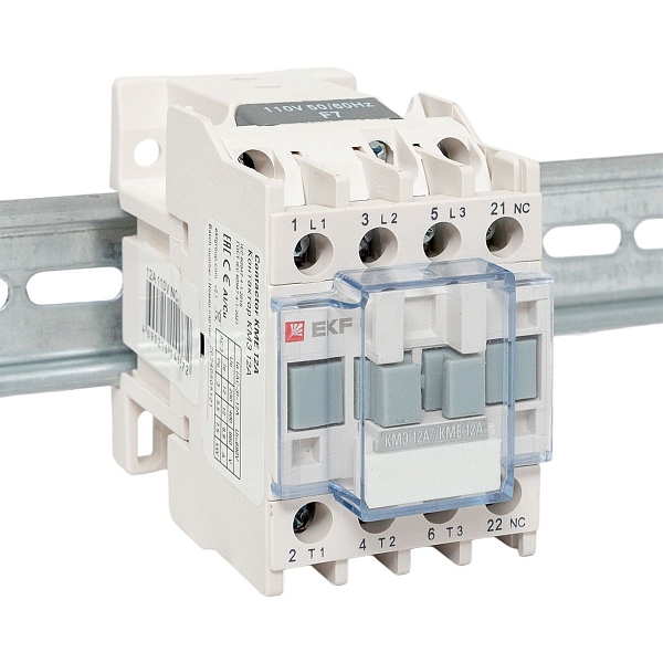 Контактор КМЭ-1 12А 1NC 110В AC EKF