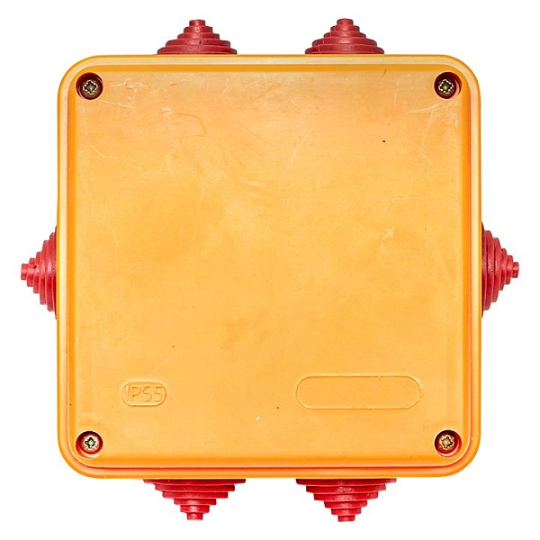 Коробка огнестойкая E90 100x100x50мм, c клеммником 3 полюса 1,5-10 мм2 IP55 EKF