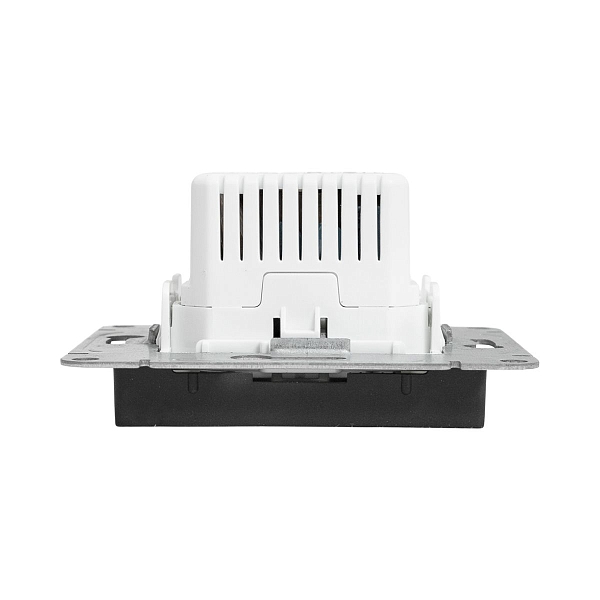 Механизм розетки USB-C - 2шт, чёрный Эпика EKF