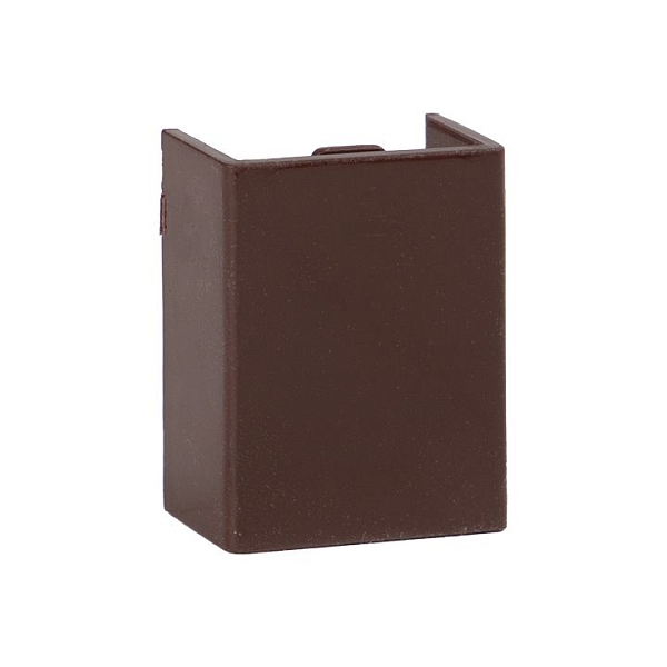 Соединитель (20x10) (4 шт) темное дерево EKF-Plast 