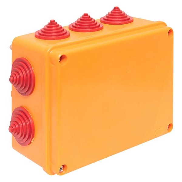 Коробка огнестойкая E90 150x110x70мм, с клеммником 10 полюсов 1,5-6 мм2 IP55 EKF