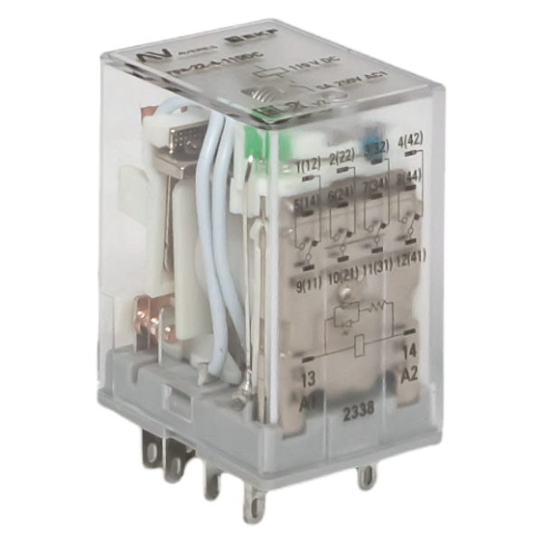 Реле промежуточное RPA 22/4 5A 110В DC AVERES EKF
