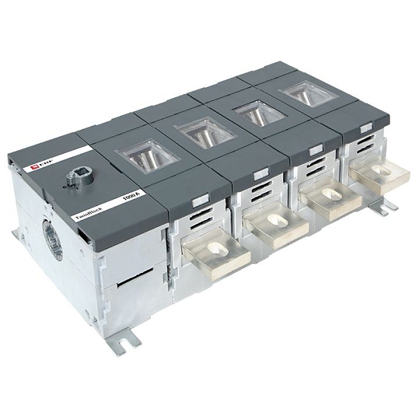 Рубильник 1600A 4P без рукоятки управления TwinBlock EKF